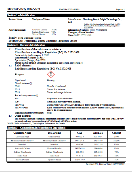 MSDS