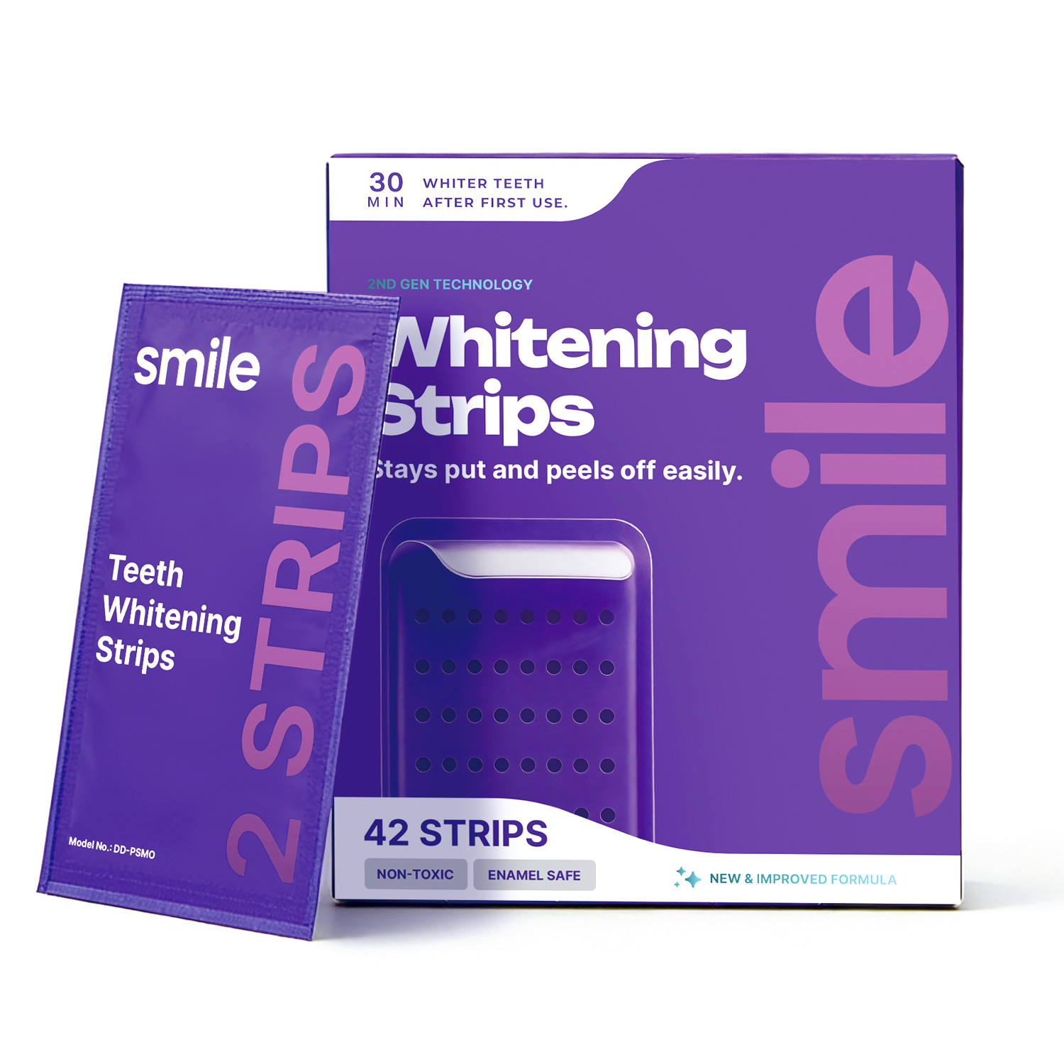 PAP-Powered Purple Correction Strips – 21-Day Stain Treatment