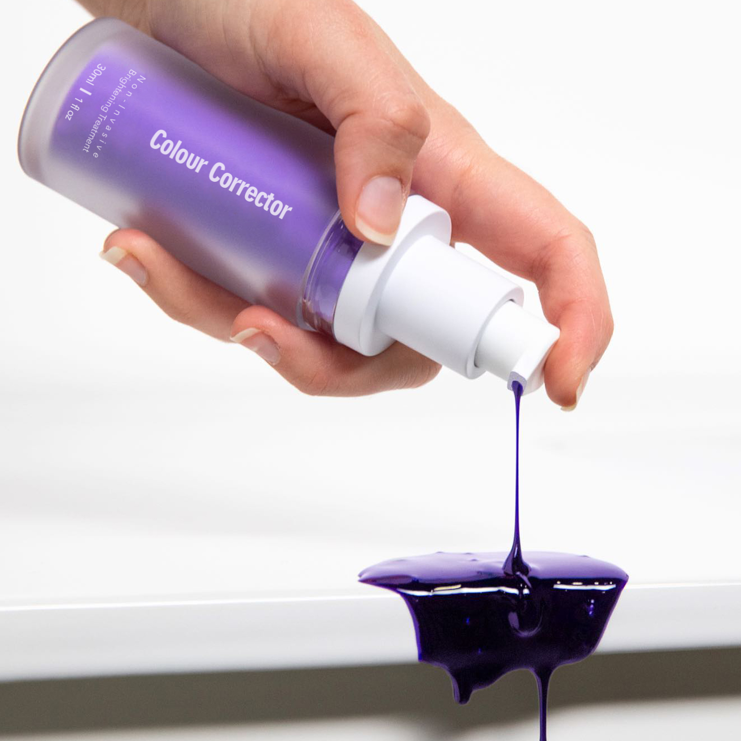 Purple Color-Correcting Brightening Serum Toothpaste