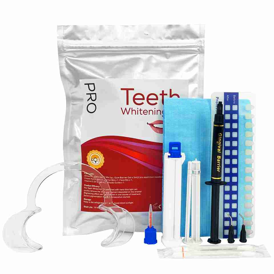Professional Gum-Guard Dual-Syringe Whitening Treatment Kit