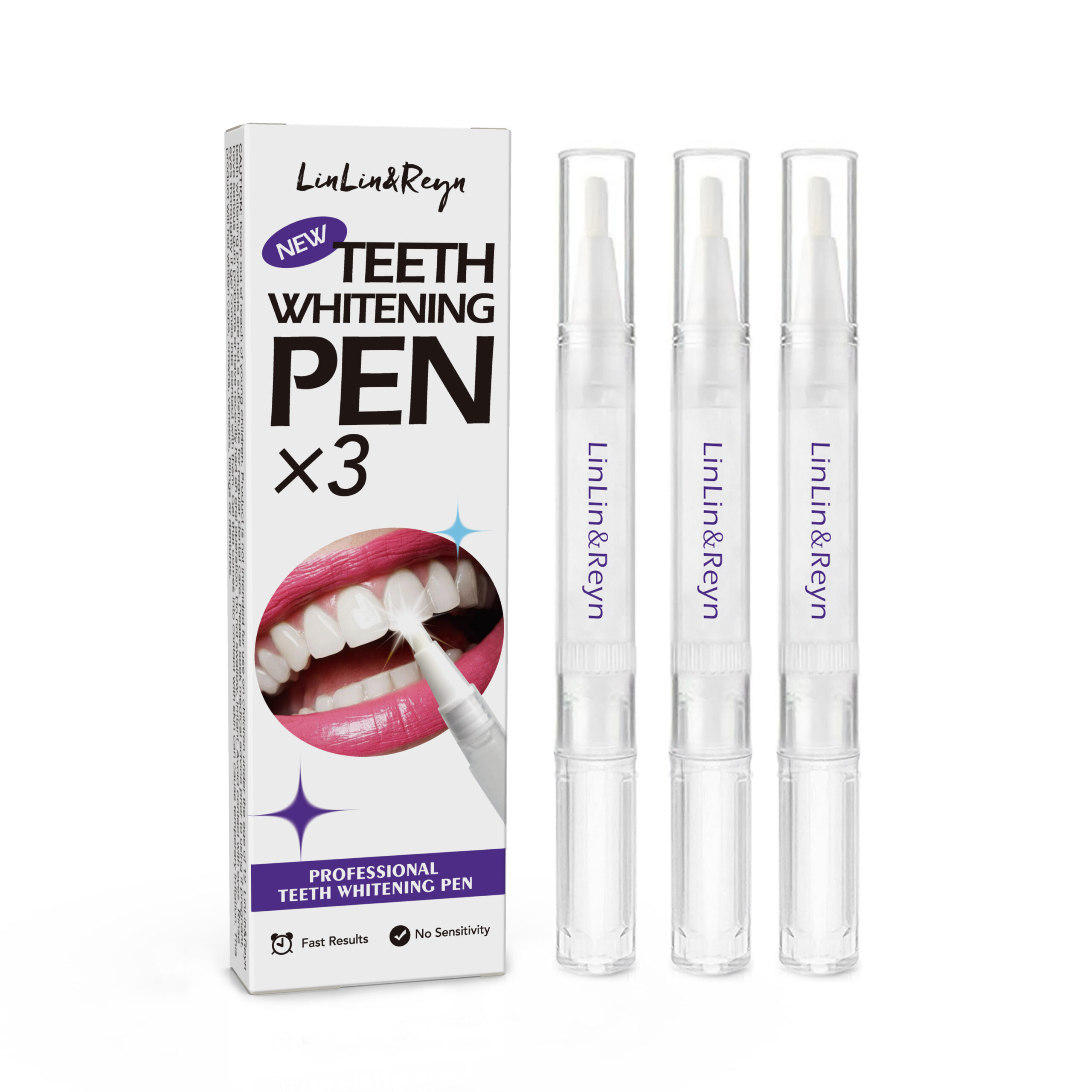 Private-Label Whitening Pen Trio with Custom Branding