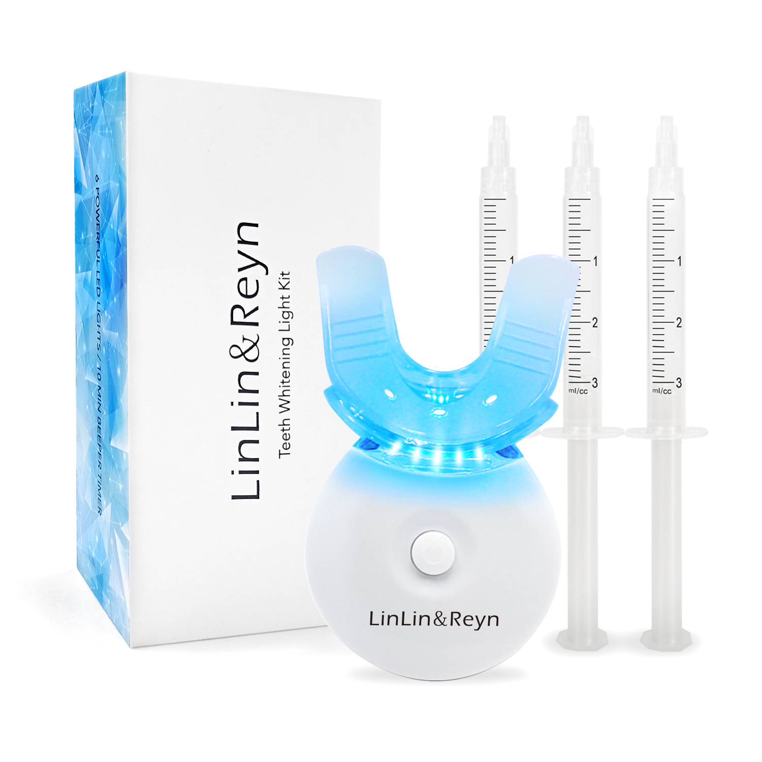 10-Minute LED Accelerated Whitening System – PAP & Peroxide Options