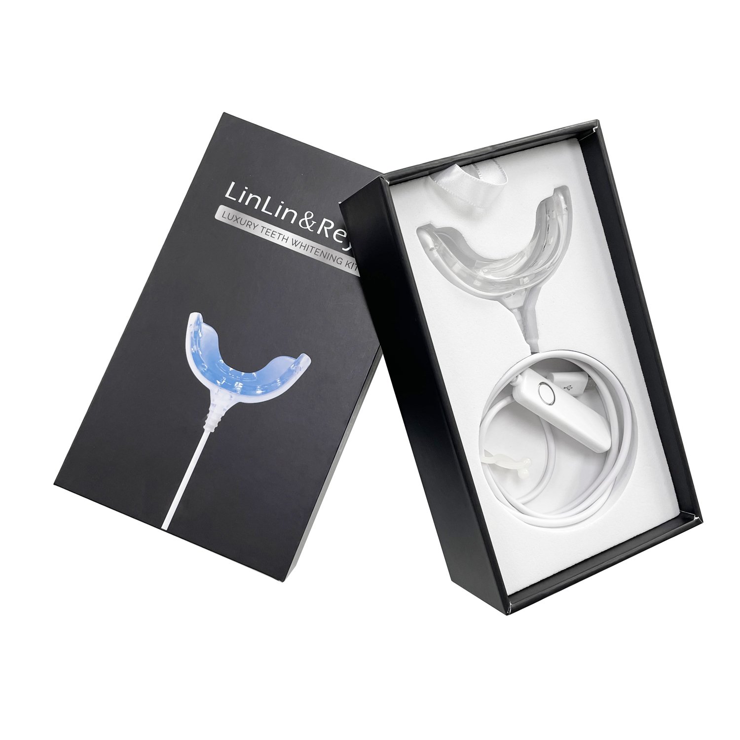 Phone-Powered LED Whitening Kit with Triple Gel Pens