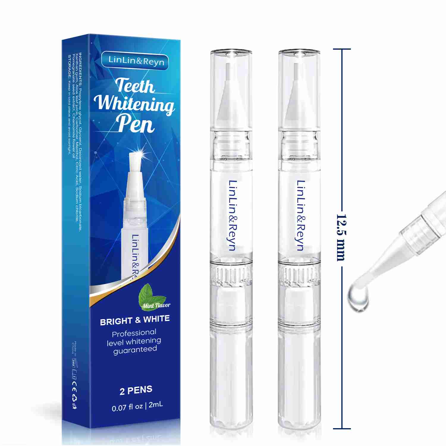 Dual-Pen Precision Whitening System – Multi-Formula Ready