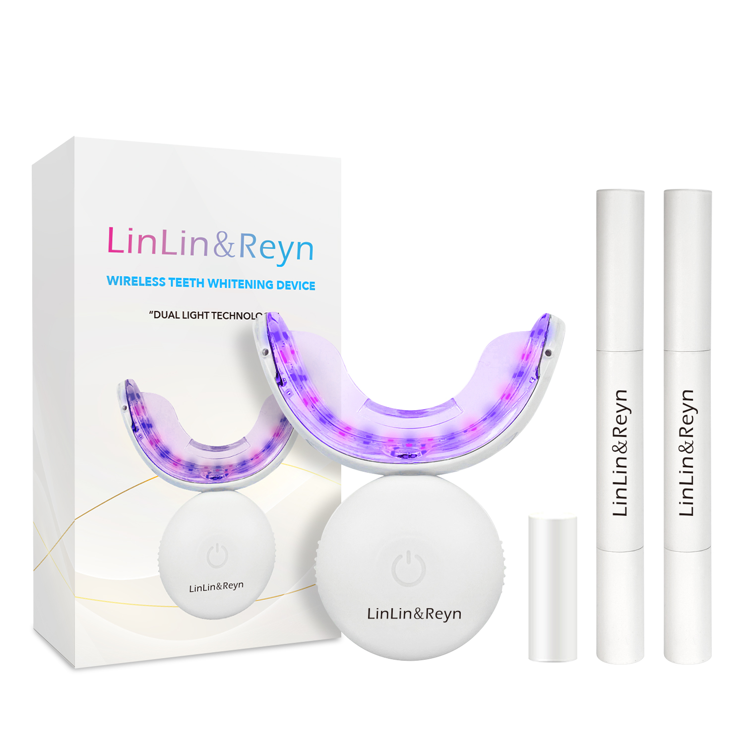 LED-Accelerated Whitening System with Triple Applicator Pens