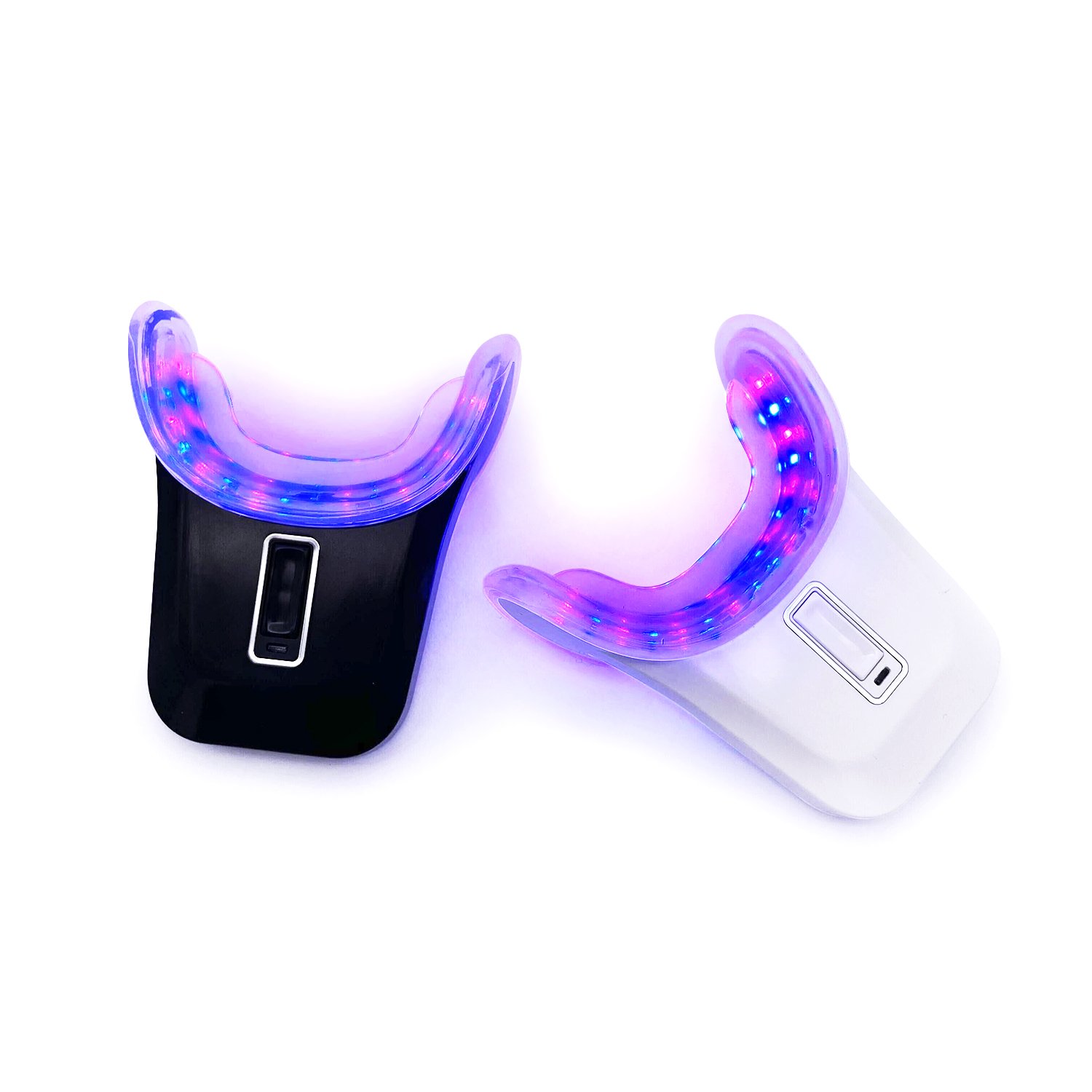 Wireless Rechargeable LED Whitening Accelerator with Dual-Spectrum Technology