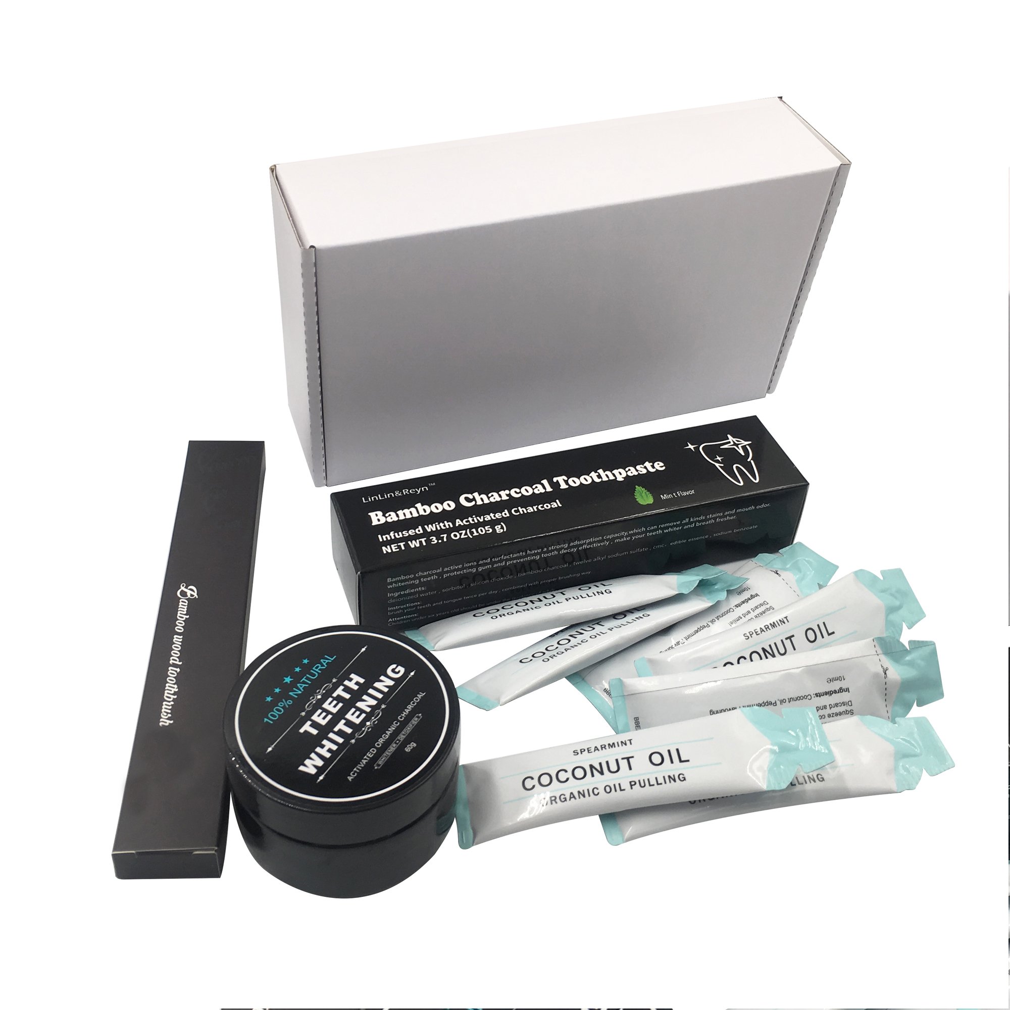 Coconut Charcoal Complete Whitening Ritual Kit
