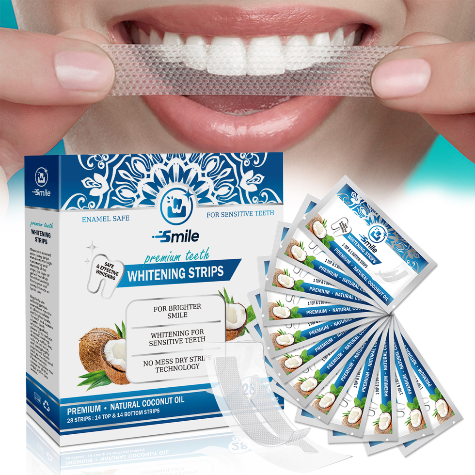 Flexible-Formula Whitening Strips – Peroxide & PAP Options