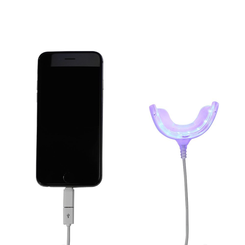 Multi-Device LED Whitening Accelerator Light with Universal Connectivity