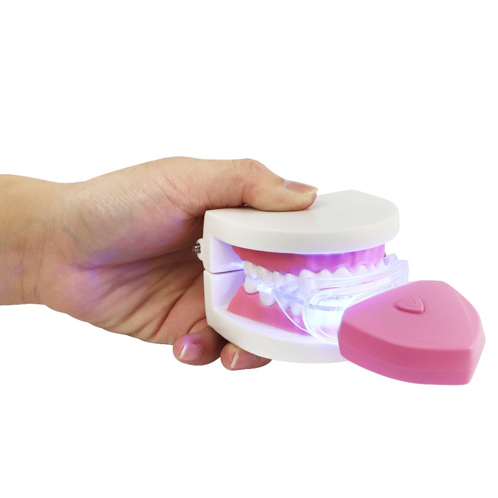 LED Accelerator Lamp with Custom-Fit Silicone Tray