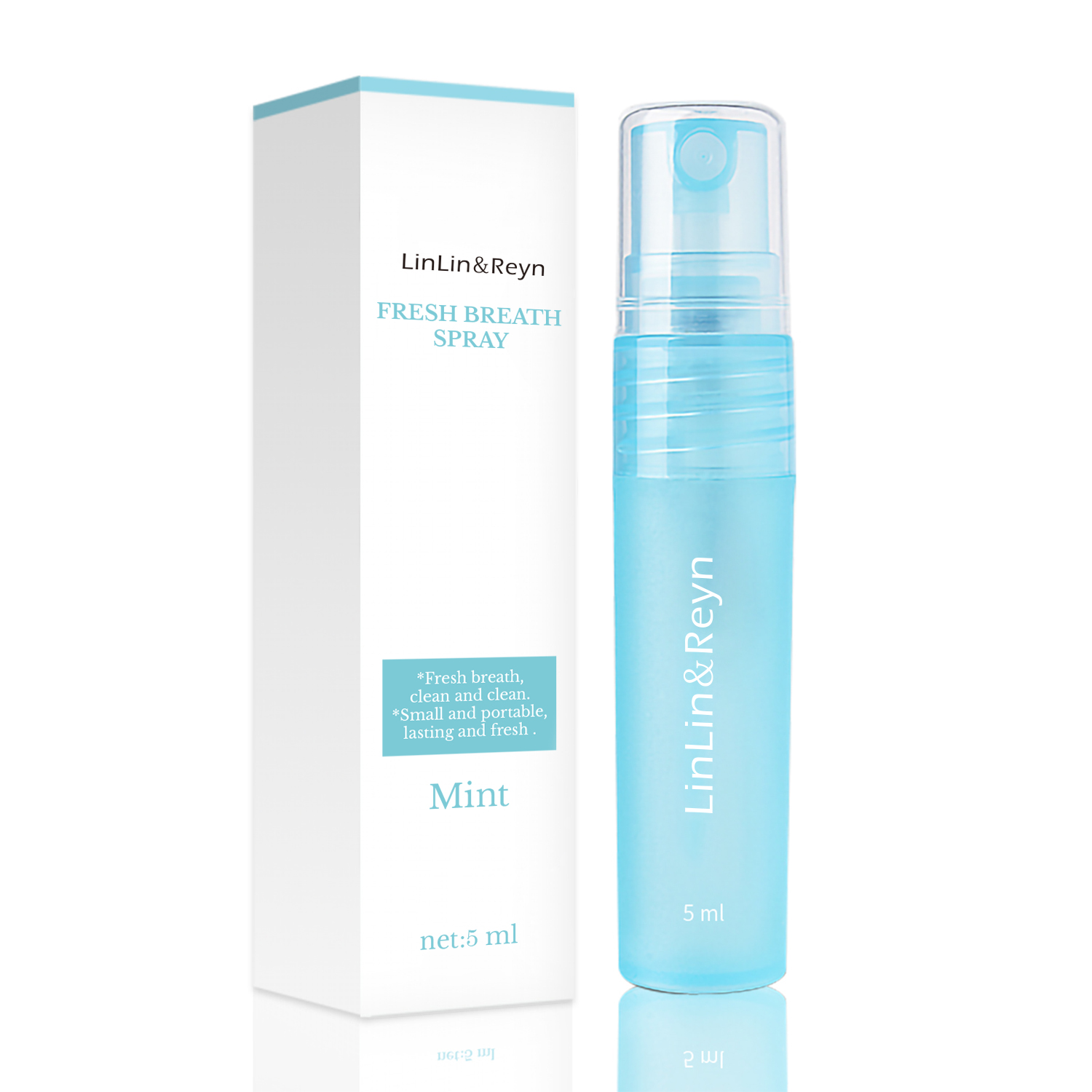 Portable Breath Refresh Spray – Gift-Boxed 5mL Travel Format