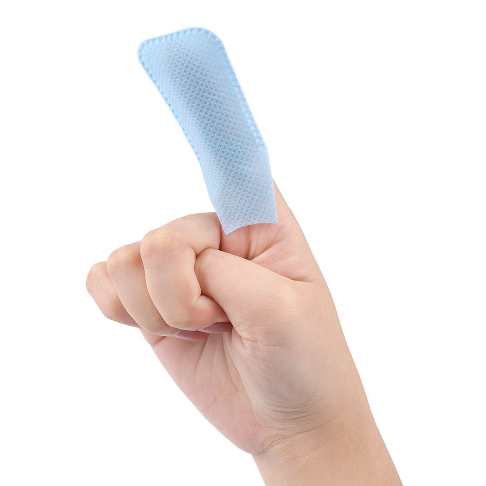 Disposable Mint Finger Wipes for Pet Dental Care